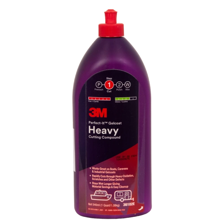 Środek polerski grubościerny do żelkotu 946 ml 3M 36102E