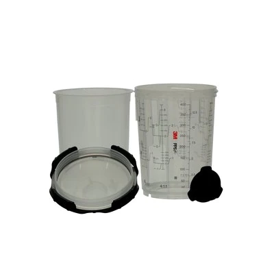 Zestaw startowy kubków lakierniczych PPS 2.0 Midi 200 mikronów (400ml) 3M 26112