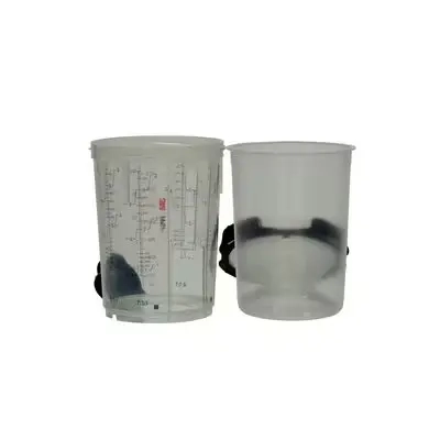 Zestaw startowy kubków lakierniczych PPS 2.0 Midi 200 mikronów (400ml) 3M 26112
