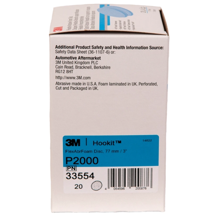 Elastyczne dyski ścierne na gąbce 76mm P2000 3M 33554