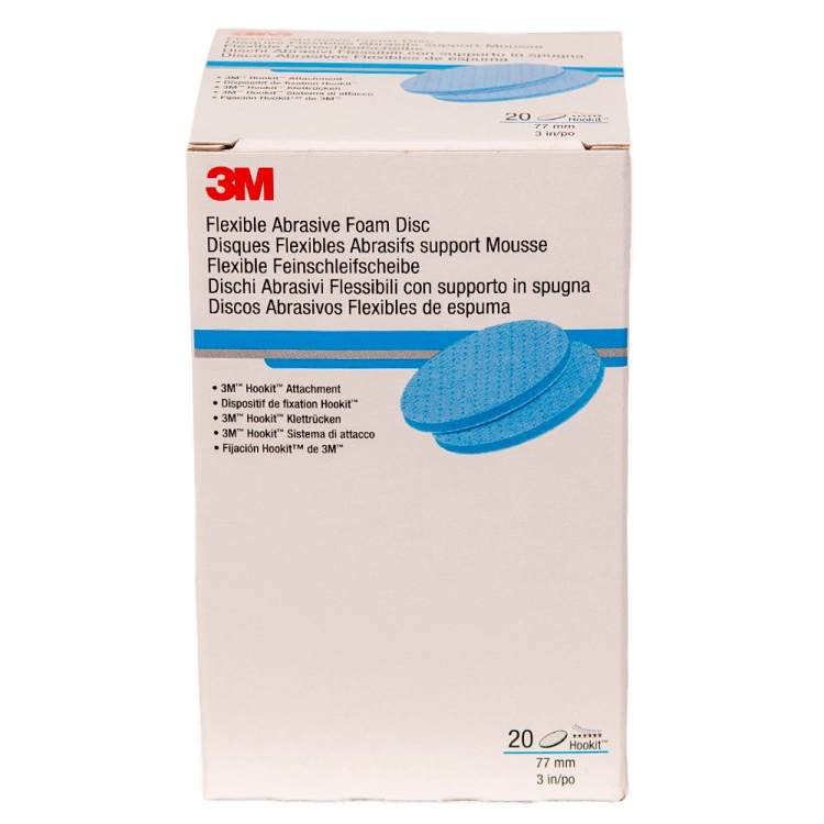 Elastyczne dyski ścierne na gąbce 76mm P2000 3M 33554