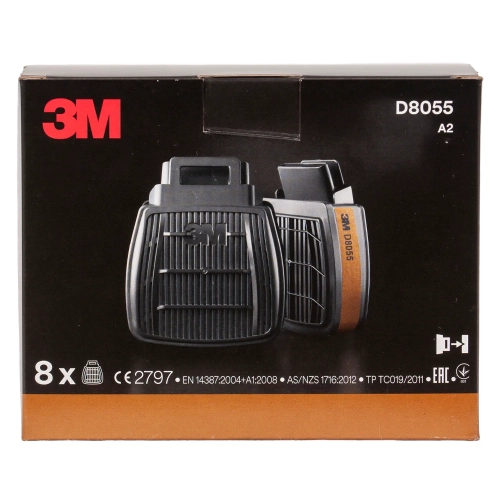 Filtr gazów par i cząstek stałych A2 3M D8055