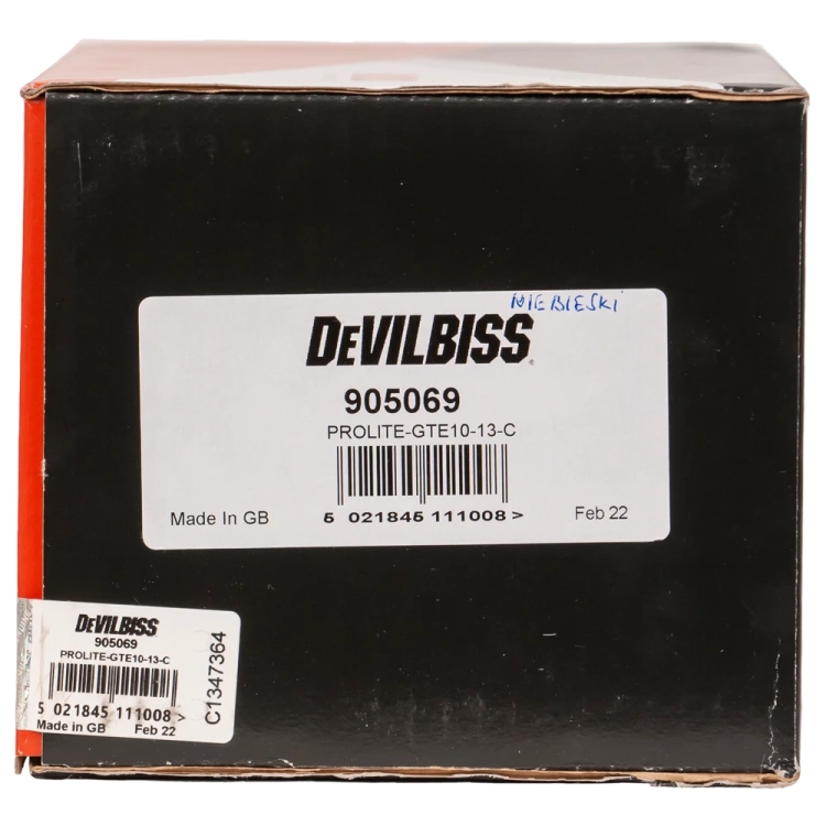 Pistolet lakierniczy GTI PRO LITE dysza 1,3 TE10 Niebieski