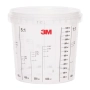 Kubki do mieszania lakieru 1550ml