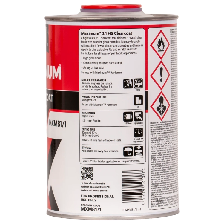 Lakier bezbarwny Maximum 1,5L