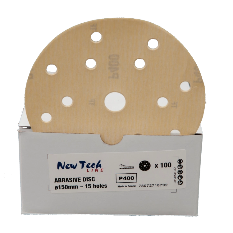 Krążki ścierne New Tech Line P400 15H średnica 150 mm