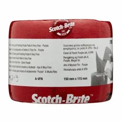 Włóknina ścierna Scotch-Brite fioletowa Very Fine 3M 07903