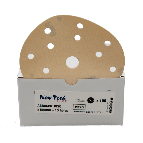 Krążki ścierne New Tech Line P320 15H średnica 150 mm