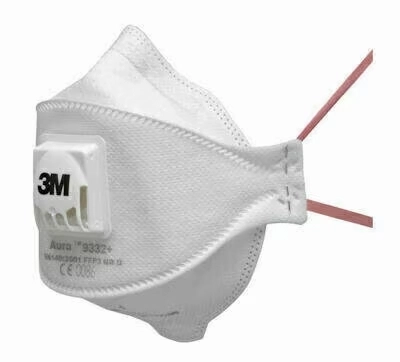 Maska półmaska przeciwpyłowa ochronna FFP3 Aura 3M 09332+