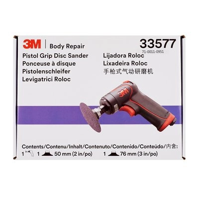 Szlifierka pneumatyczna pistoletowa 3M 33577 ROLOC 50 mm / 75 mm