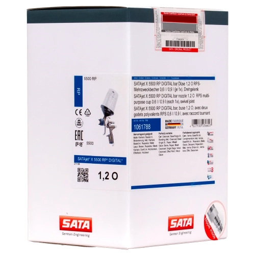 Pistolet lakierniczy SATAjet X 5500 RP DIGITAL 1,2 O RPS 1061788