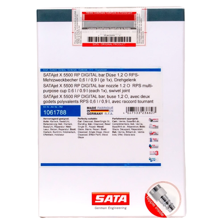 Pistolet lakierniczy SATAjet X 5500 RP DIGITAL 1,2 O RPS 1061788