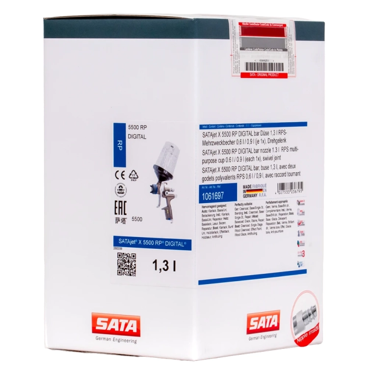 Pistolet lakierniczy SATAjet X 5500 RP DIGITAL 1,3 I RPS 1061697
