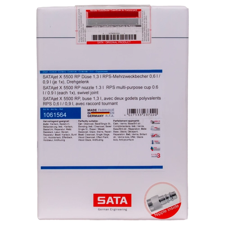 Pistolet lakierniczy SATAjet X 5500 RP RPS 1,3 I