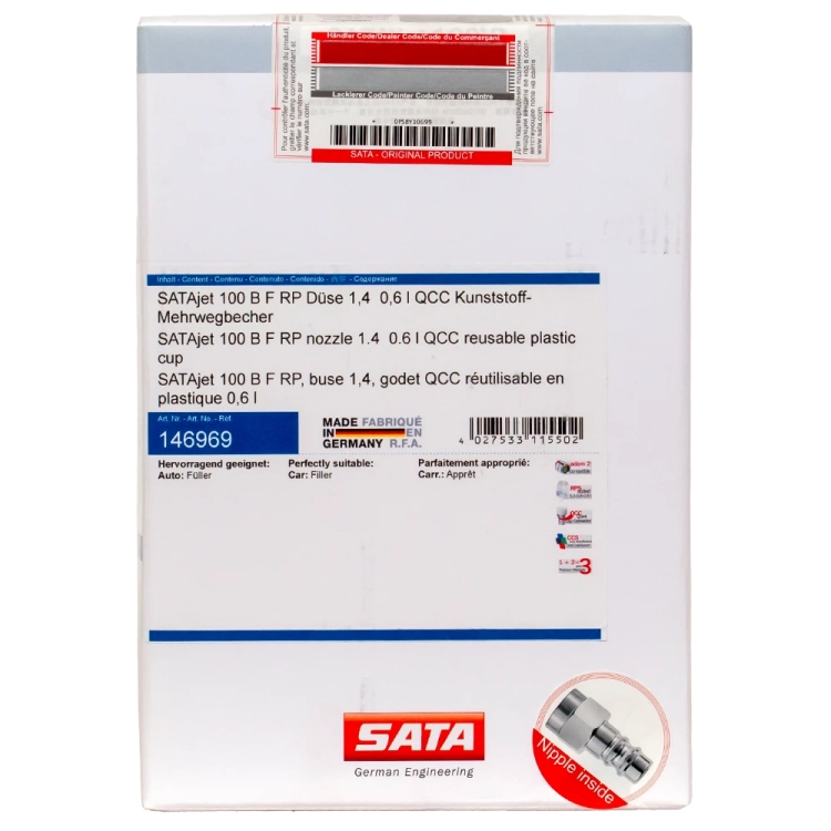 Pistolet lakierniczy SATAjet 100 B F RP 1,4 146969