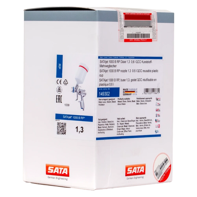 Pistolet lakierniczy SATAjet 1000 B RP 1,3 149302