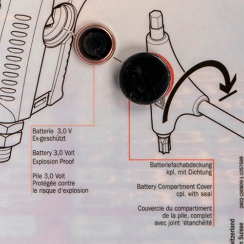 Zestaw baterii do SATAjet X 5500 DIGITAL