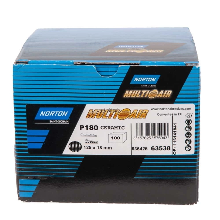 Krążki ścierne MULTI-AIR Plus 125mm P120 63642563536