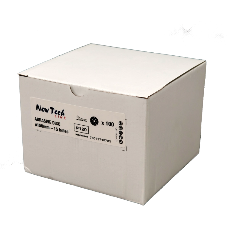 Krążki ścierne New Tech Line P120 średnica 150mm