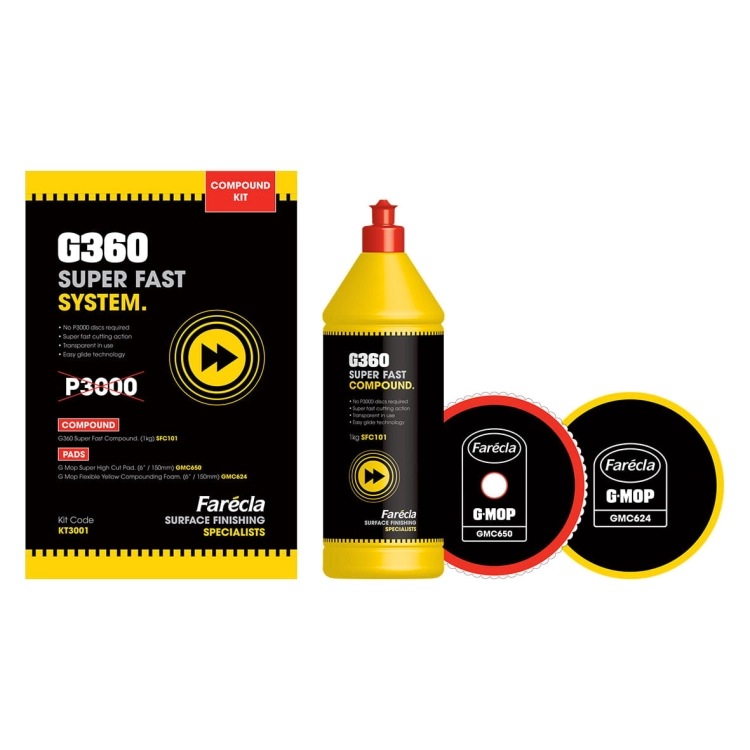 Farecla Zestaw Polerski G360 Super Fast