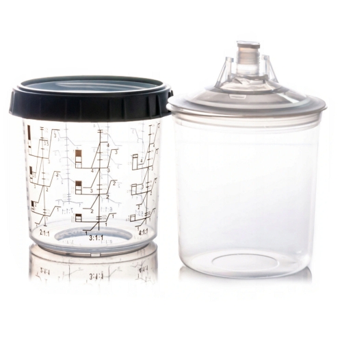 Zestaw miękkich kubków  600ml 125µm