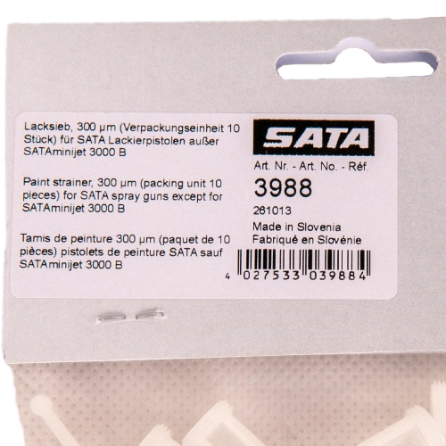 Filterek plastikowy do pistoletu