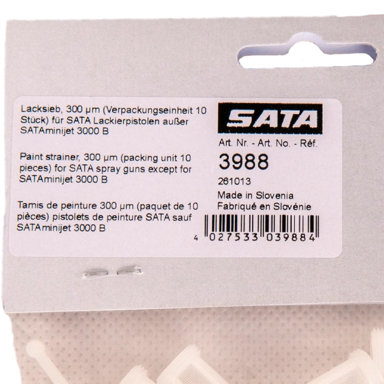 Filterek plastikowy do pistoletu