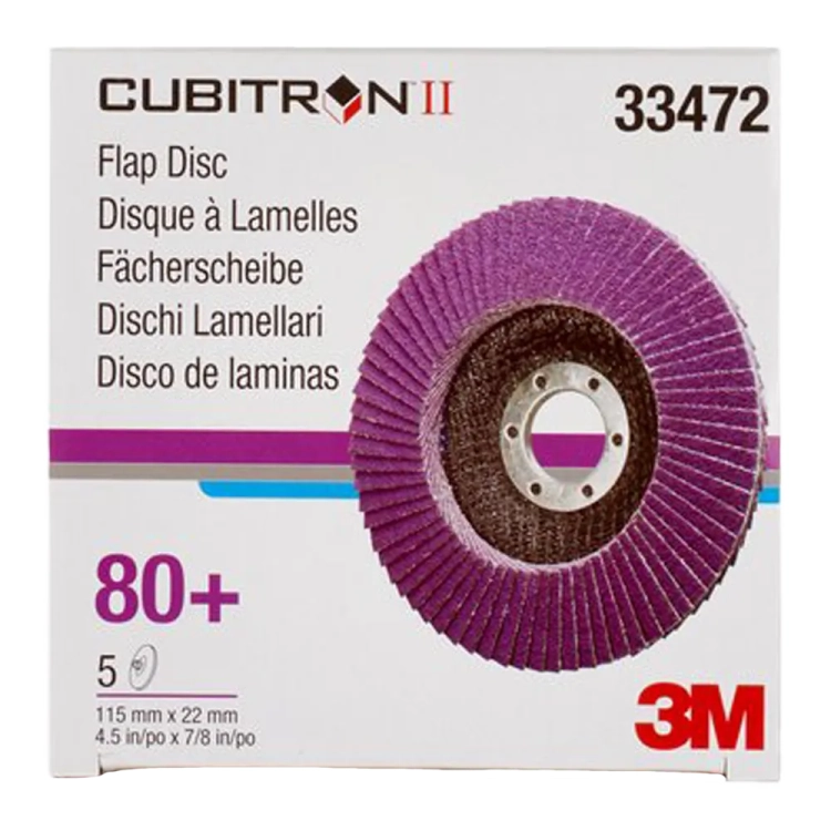 Dysk lamelkowy T29 80+ 3M Cubitron II 115 mm x 22,23 mm 33472