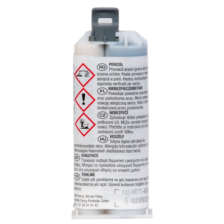 Klej strukturalny epoksydowy 50ml czarny