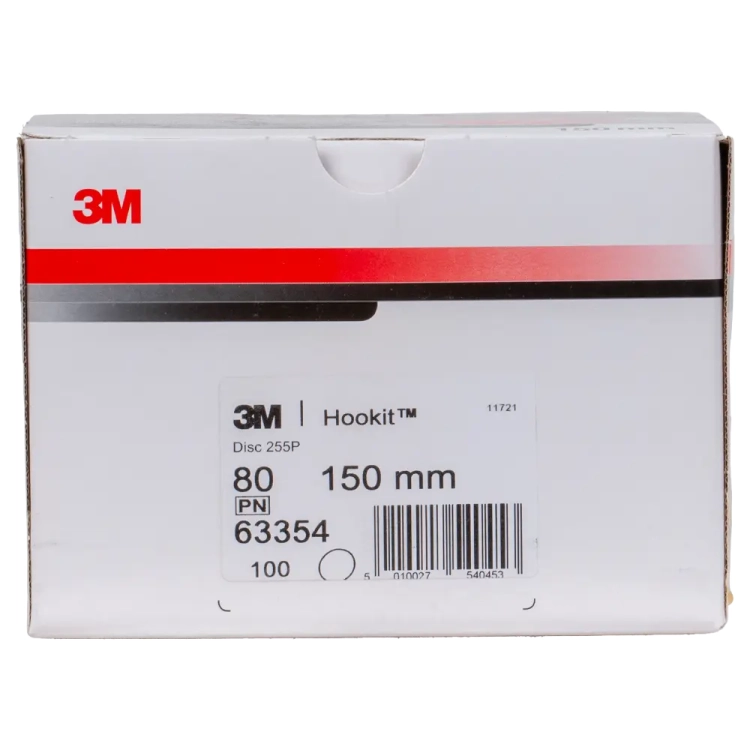 Krążki bezotworowe 255P P80 150 mm 63354