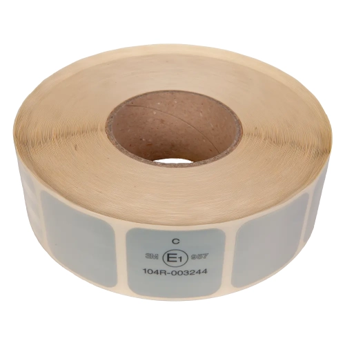 Taśma konturowa biała cięta 51/50m eco