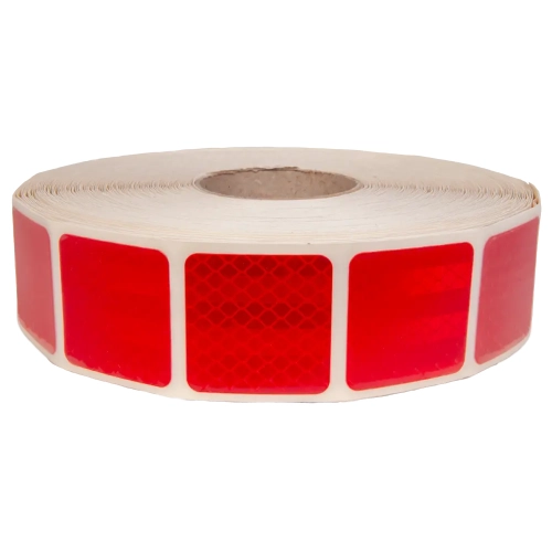 Taśma konturowa czerwona cięta 51/50 eco