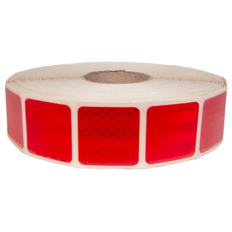 Taśma konturowa czerwona cięta 51/50 eco