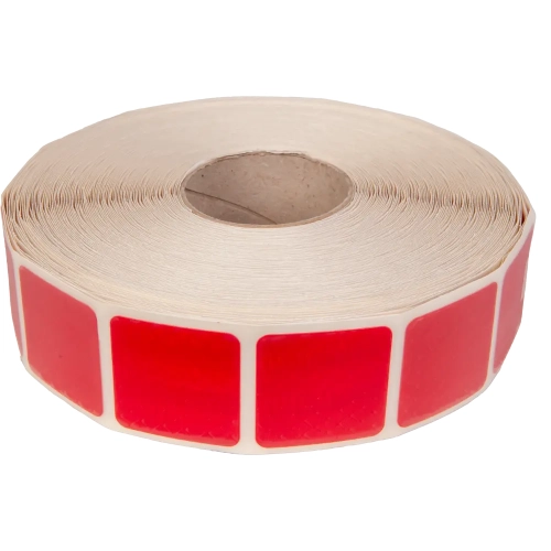 Taśma konturowa czerwona cięta 51/50 eco