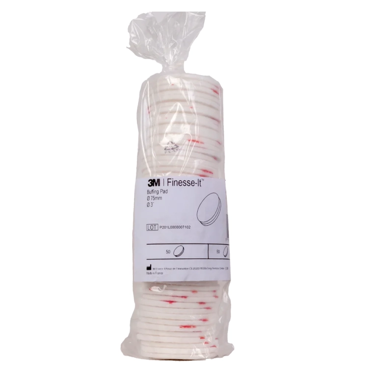 Tarcza polerska filcowa (biało-czerw) twarda 75 mm