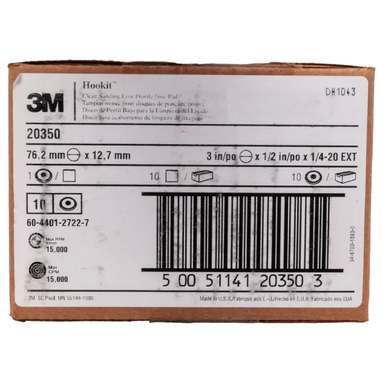 Podkładka Hookit 75mm gwint 1/4-20