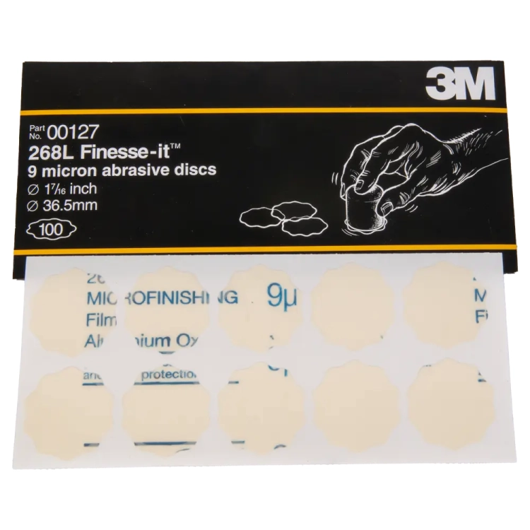 3M 00127 Płatki ścierne 9 µ