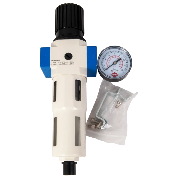 AIRPRESS Filtr powietrza z reduktorem 1/2" 15 BAR-PRO