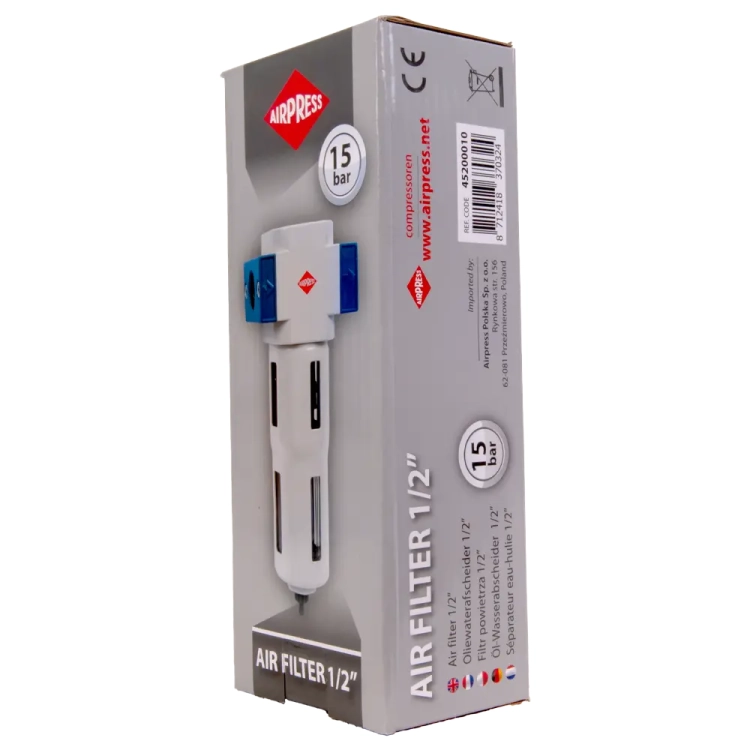 AIRPRESS Filtr powietrza  1/2" 15 BAR-PRO 45200010