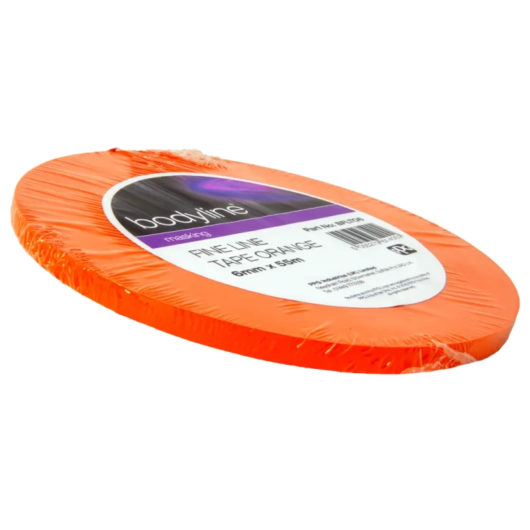 Bodyline Taśma odcinająca pomarańczowa 6mm x 55m  BFLTO6