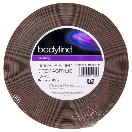 Bodyline Taśma dwustronna 6mm x 10m BDSAT6
