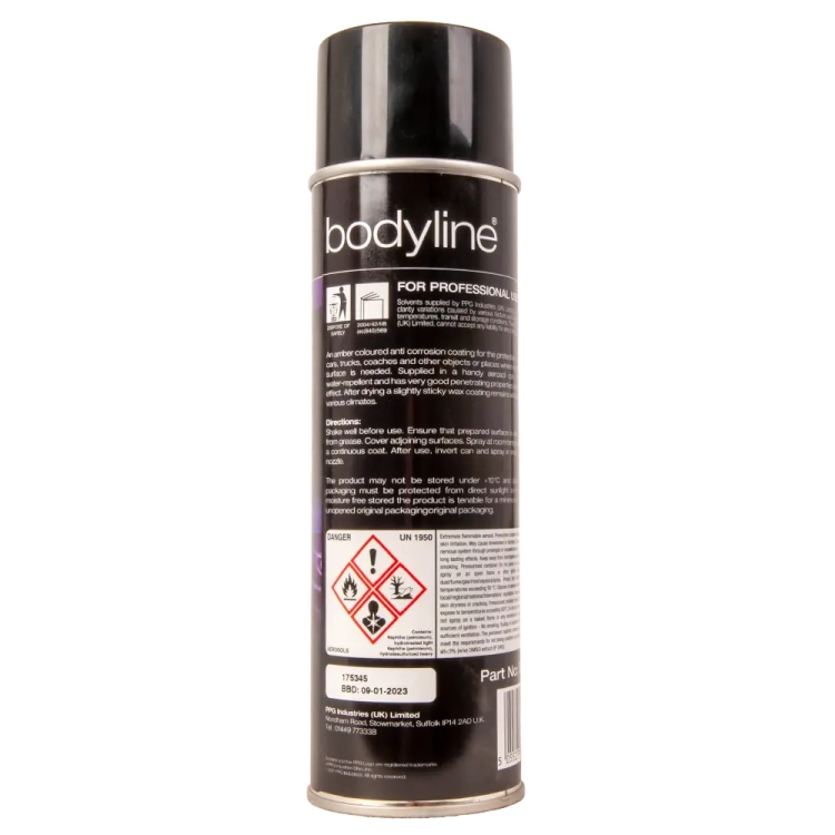 Bodyline Wosk do profili w spray 500ml BCWA