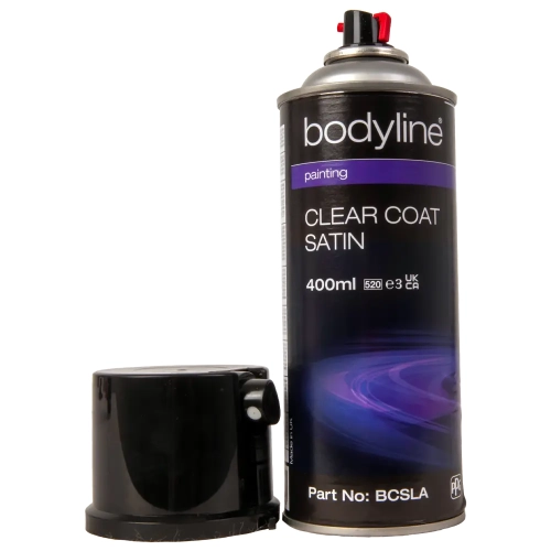 Bodyline Lakier bezbarwny w spray matowy 500ml  BCSLA