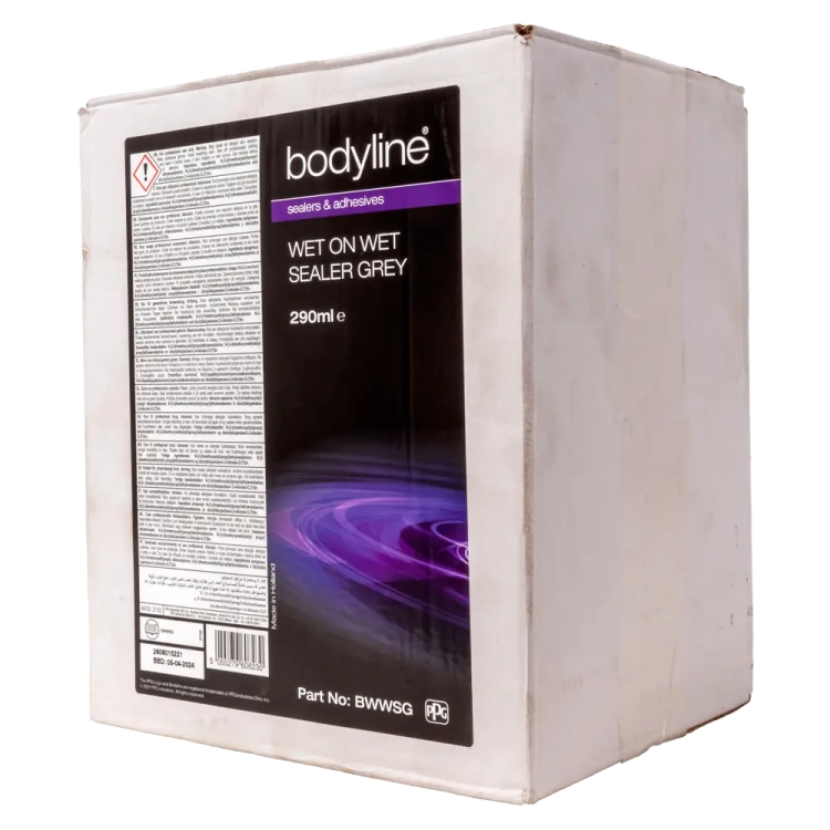 Bodyline Masa uszczelniająca mokro-mokro szara 290ml kart. BWWSG
