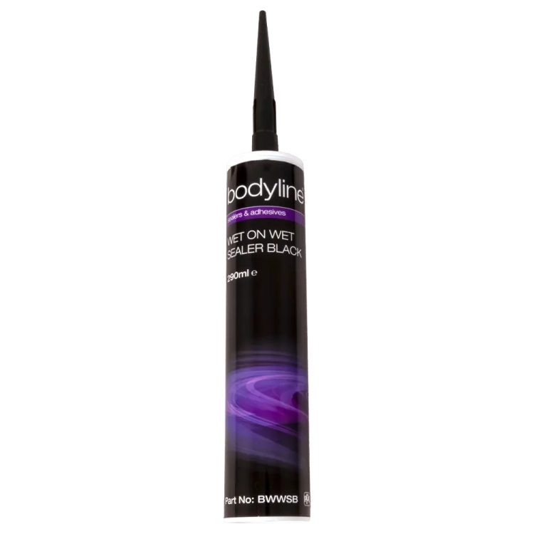 Bodyline Masa uszczelniająca mokro-mokro czarna 290ml kart. BWWSB