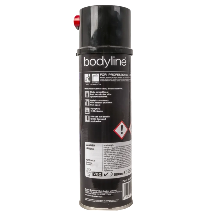 Bodyline Premium spray podkład biały 500ml BPSPWP lakier akrylowy