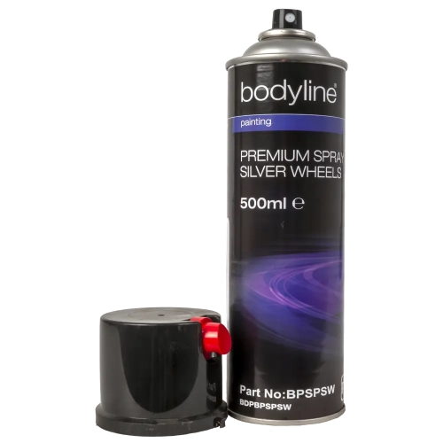Bodyline Premium spray srebrny do felg 500ml BPSPSW lakier akrylowy
