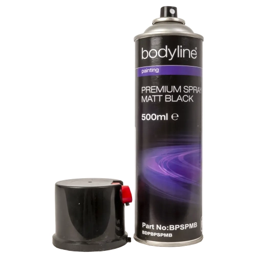 Bodyline Premium spray nawierzchniowy Matt Black lakier akrylowy 500ml