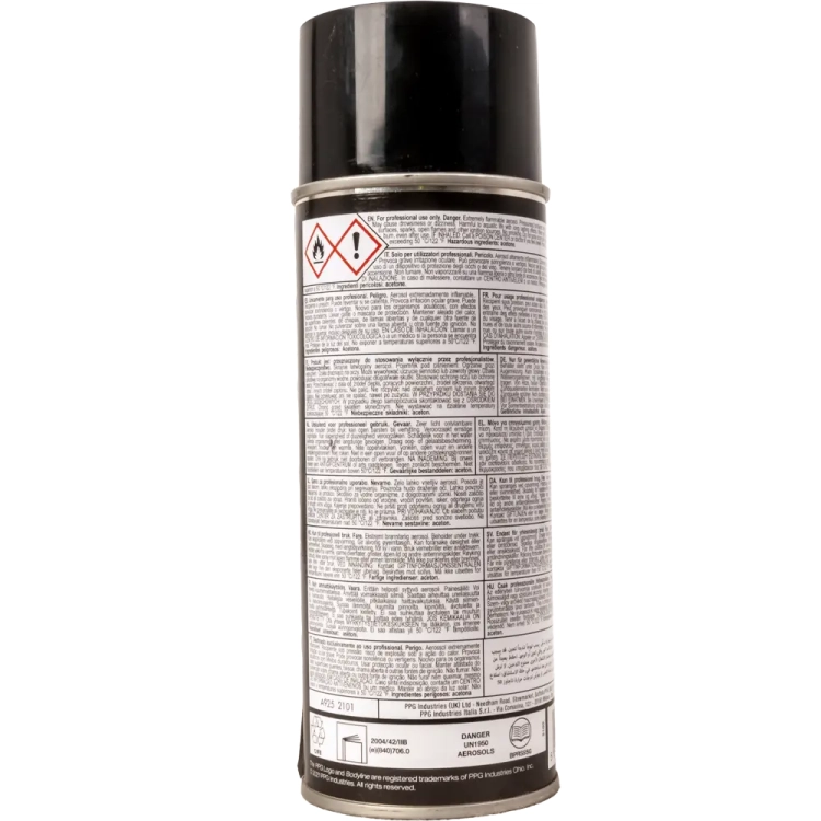 Bodyline Spray do zderzaków i wyposażenia SmokeGrey 400ml BPRS5SG struktura