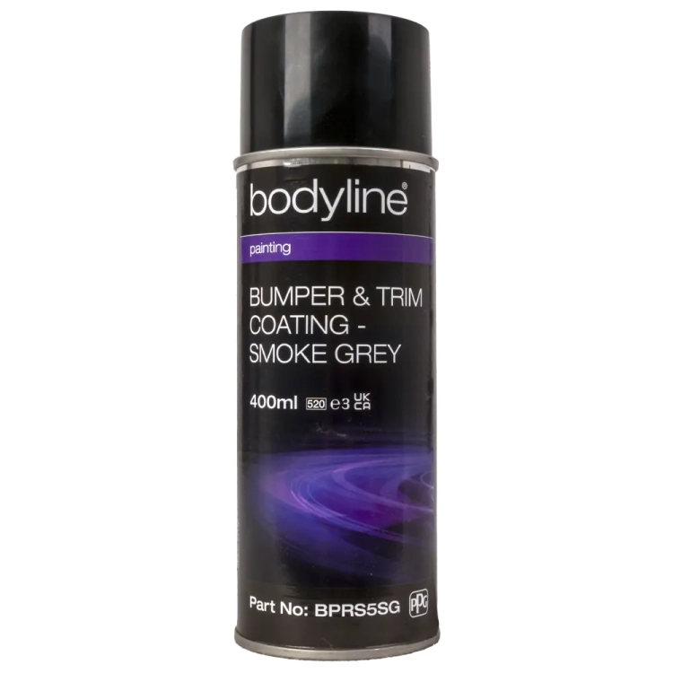 Bodyline Spray do zderzaków i wyposażenia SmokeGrey 400ml BPRS5SG struktura